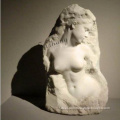 Nude female torso  bust statue